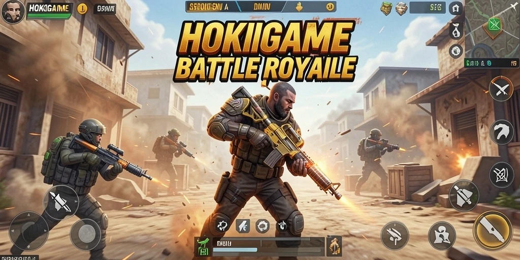 Tampilan gameplay HOKIGAME yang seru dan mendebarkan.