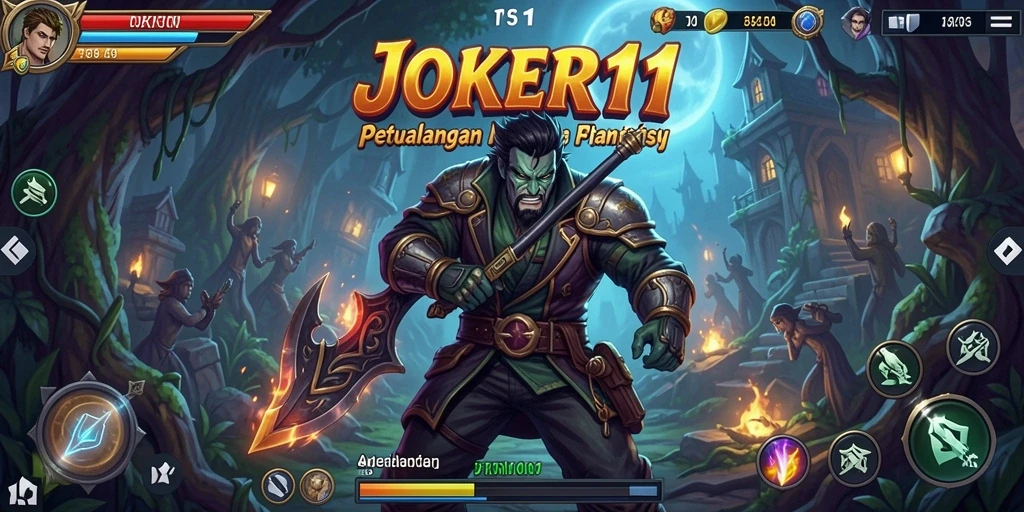 Tampilan screenshot JOKER11 yang menunjukkan aksi seru dalam petualangan.