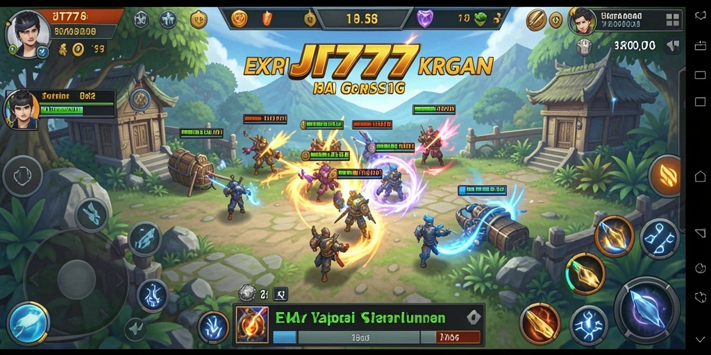 Gameplay JT777 yang mendebarkan dengan strategi mendalam.