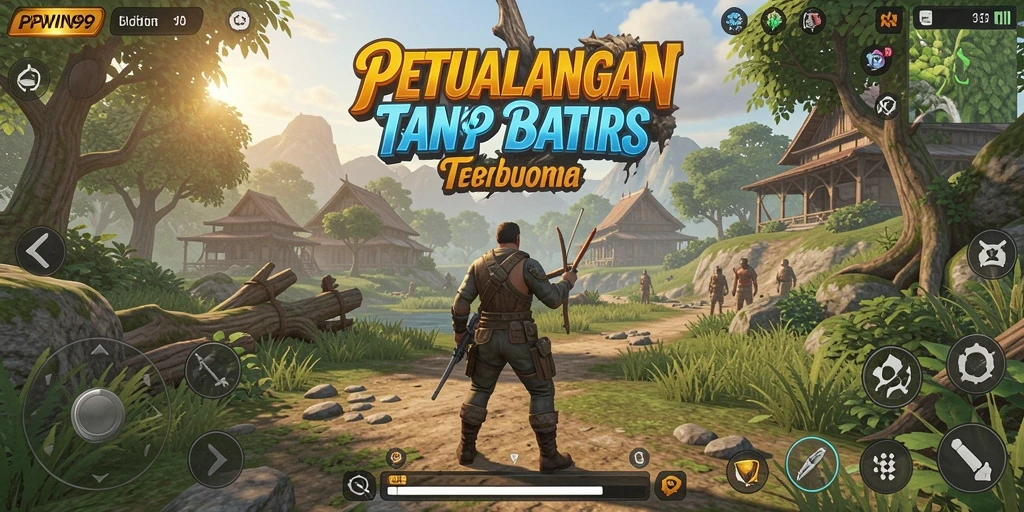Screenshot utama gameplay PPWIN99 di dunia Open World.