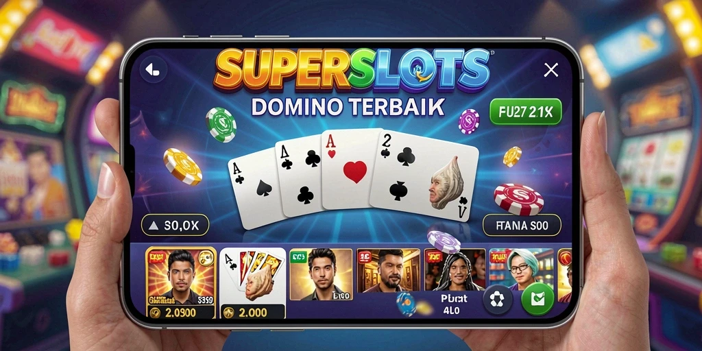 Tangkapan layar utama SUPERSLOTS menampilkan gameplay yang seru dan membuat ketagihan.