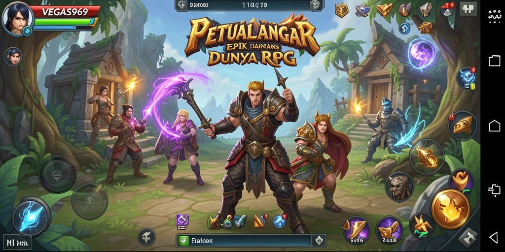 Tampilan menarik dari gameplay RPG di VEGAS969 yang mendebarkan.