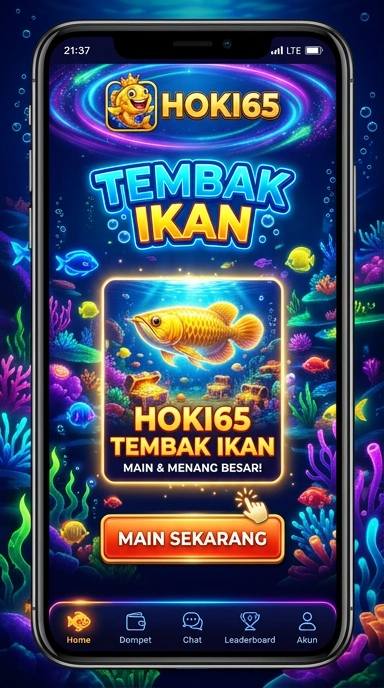 Tampilan antarmuka pengguna hoki65 yang sederhana dan intuitif.